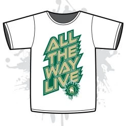 All The Way Live Designs Extreme College Edition White Sub Dye Jersey Men