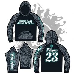 All The Way Live Designs Men Aloha Customizable Team Unisex Full Dye Hoody