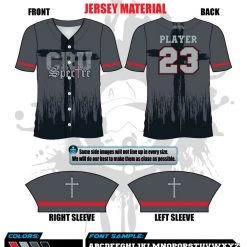 All The Way Live Designs Crucibles Spectre Spectre Crucibles Full Button Game Day Jersey