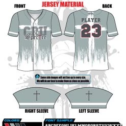 All The Way Live Designs Crucibles Spectre Spectre Crucibles Full Button Game Day Jersey