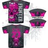 All The Way Live Designs Sugar Skull Breast Cancer Awareness Men's Full Dye Jersey
