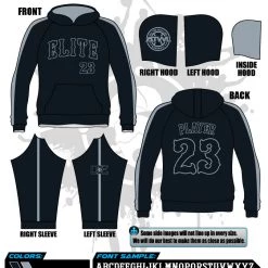 All The Way Live Designs Diamond Elite Black Edition Hoodie Diamond Elite 2018