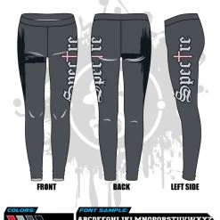 All The Way Live Designs Spectre Crucibles Women's Leggings Crucibles Spectre