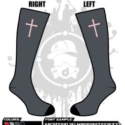 All The Way Live Designs Spectre Crucible Socks