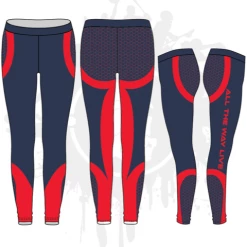 All The Way Live Designs Honeycomb Womens Leggings