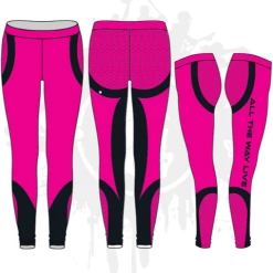 All The Way Live Designs Honeycomb Womens Leggings