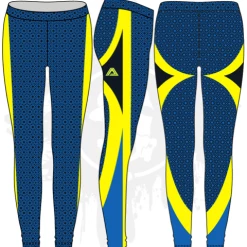 All The Way Live Designs Illusory Neon Womens Leggings