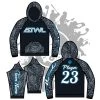All The Way Live Designs Men Aloha Customizable Team Unisex Full Dye Hoody