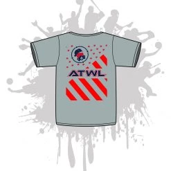 All The Way Live Designs Unstoppable Men's Grey Sub Dye Jersey