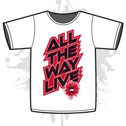 All The Way Live Designs Extreme College Edition White Sub Dye Jersey Men