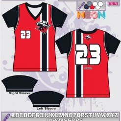 All The Way Live Designs Bandits 12U Women's Full Dye Jersey