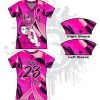 All The Way Live Designs NGU Breast Cancer Awareness Women's Full Dye Jersey