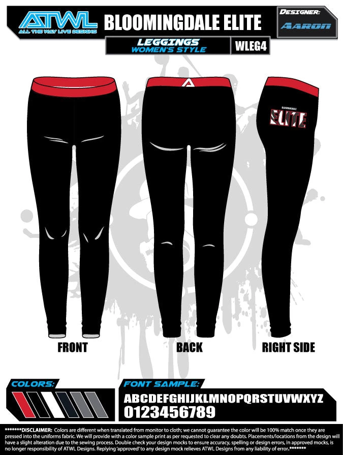 All The Way Live Designs Bloomingdale Elite Leggings 3 All The Way Live Designs Bloomingdale Elite Leggings