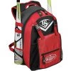 Accessories LOUISVILLE SLUGGER SERIES 5 STICK PACK EQUIPMENT RED BACKPACK WTL9501SC