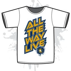 All The Way Live Designs Extreme College Edition White Sub Dye Jersey Men