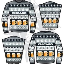 All The Way Live Designs Hardball ATWL Christmas Spirit Sweater-3 Men