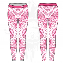 All The Way Live Designs Bandana Womens Leggings: 2-color (7 Colors Available) 15 All The Way Live Designs Bandana Womens Leggings: 2-color (7 Colors Available)