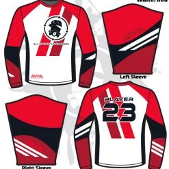 All The Way Live Designs Crossover Long Sleeve Full Dye Men