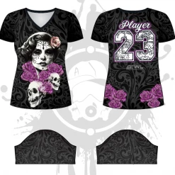 All The Way Live Designs La Rosa Women's Jersey Themes
