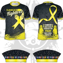 All The Way Live Designs Cancer Fighters Men's Jersey