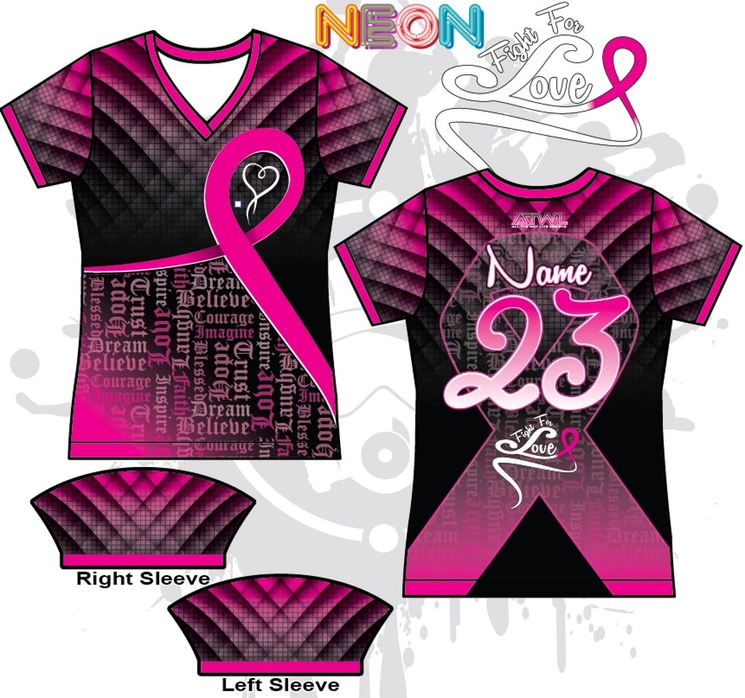 All The Way Live Designs Fight For Love Cancer Awareness Womens Full Dye Jersey 3 All The Way Live Designs Fight For Love Cancer Awareness Womens Full Dye Jersey