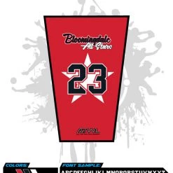 All The Way Live Designs Bloomingdale All Stars Arm Sleeve