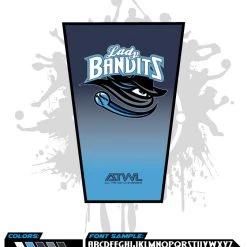 All The Way Live Designs Lady Bandits Grooms 10U Lady Bandits 10U Arm Sleeve