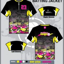 All The Way Live Designs SUMMERVILLE VAPOR BATTING JACKET