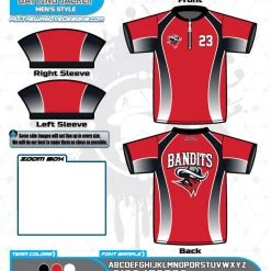 All The Way Live Designs Bandits Baseball 11U Full Dye Batting Jacket