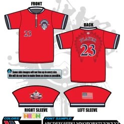 All The Way Live Designs East Bay All Stars Batting Jacket