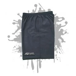 All The Way Live Designs Charcoal Microfiber Stretch Short Men