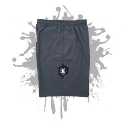 All The Way Live Designs Charcoal Microfiber Stretch Short Men