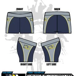 All The Way Live Designs Diamond Elite 2019 Diamond Elite Women's Shorts