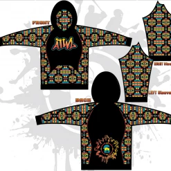 All The Way Live Designs NATIVE PATTERN HOODY