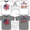 All The Way Live Designs Military Flag Splash Mens Sub Dye Jersey