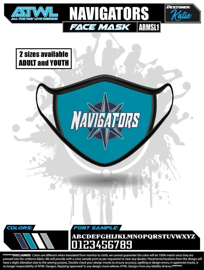 All The Way Live Designs Navigators Mask 3 All The Way Live Designs Navigators Mask