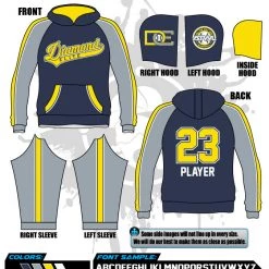 All The Way Live Designs Diamond Elite Full Dye Hoodies