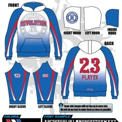 All The Way Live Designs Revolution Full Dye Hoodie