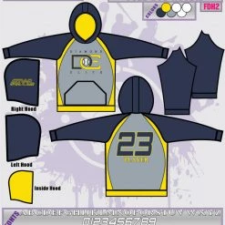 All The Way Live Designs Diamond Elite Full Dye Hoodies