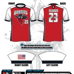 All The Way Live Designs Bandits 11U Full Dye Jersey