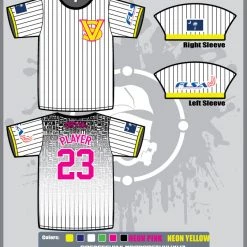 All The Way Live Designs SUMMERVILLE VAPOR FULL-DYE THROWBACK JERSEYS