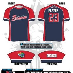 All The Way Live Designs East Bay Spring 2020 Baseball Jerseys