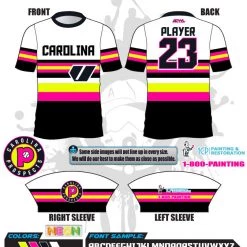 All The Way Live Designs SUMMERVILLE VAPOR 2020 FULL-DYE JERSEYS