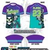 All The Way Live Designs Warriors Men's Full Dye Jersey Warriors Fastpitch 10u