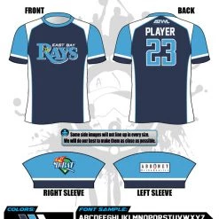 All The Way Live Designs East Bay Spring 2020 Baseball Jerseys