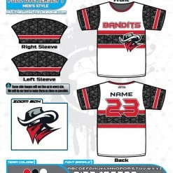 All The Way Live Designs Bandits 10U Full Dye Jersey