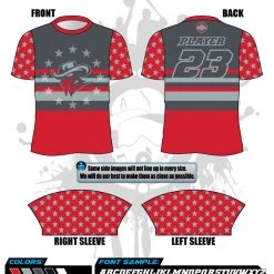 All The Way Live Designs Bandits 9u Ellingwood Bandits 9U 2020 Full Dye Jerseys