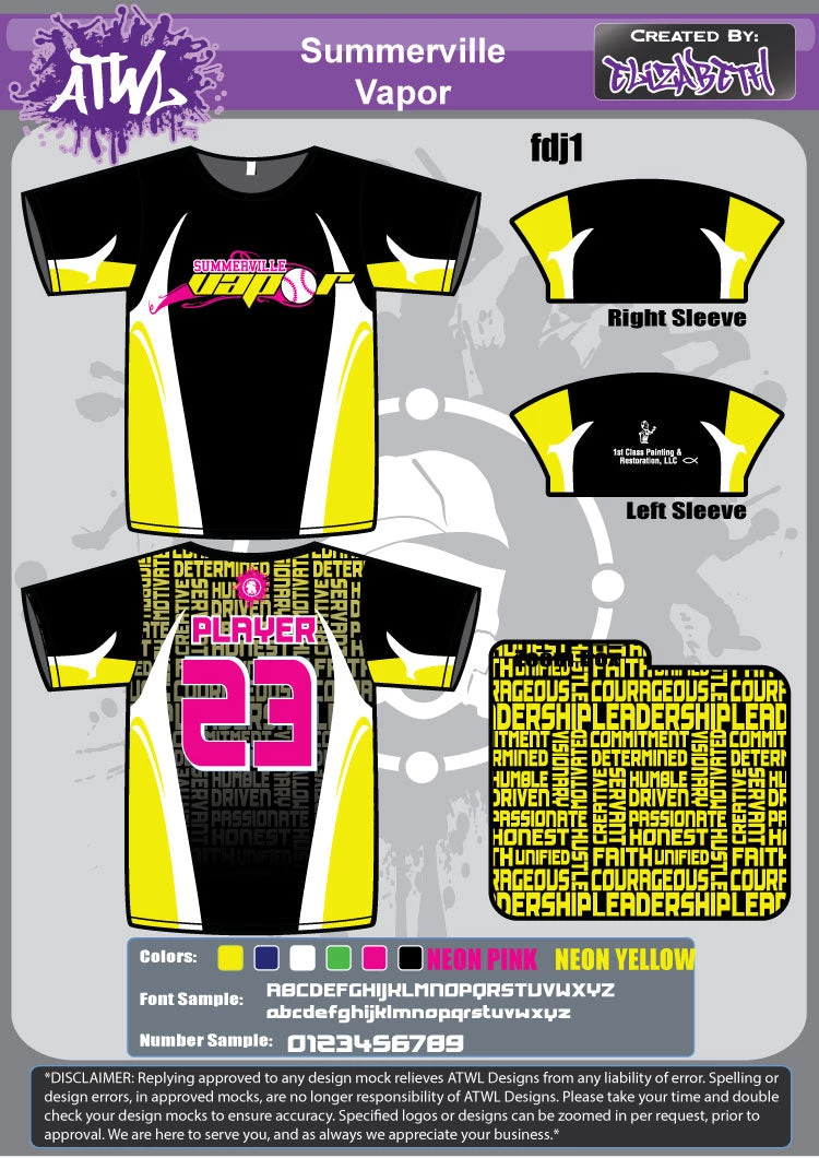 All The Way Live Designs SUMMERVILLE VAPOR FULL-DYE JERSEYS 3 All The Way Live Designs SUMMERVILLE VAPOR FULL-DYE JERSEYS