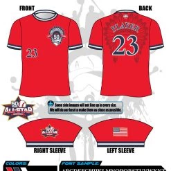 All The Way Live Designs East Bay All Stars Mens Full Dye Replica Jersey