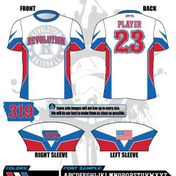 All The Way Live Designs Revolution Full Dye Men's Jersey